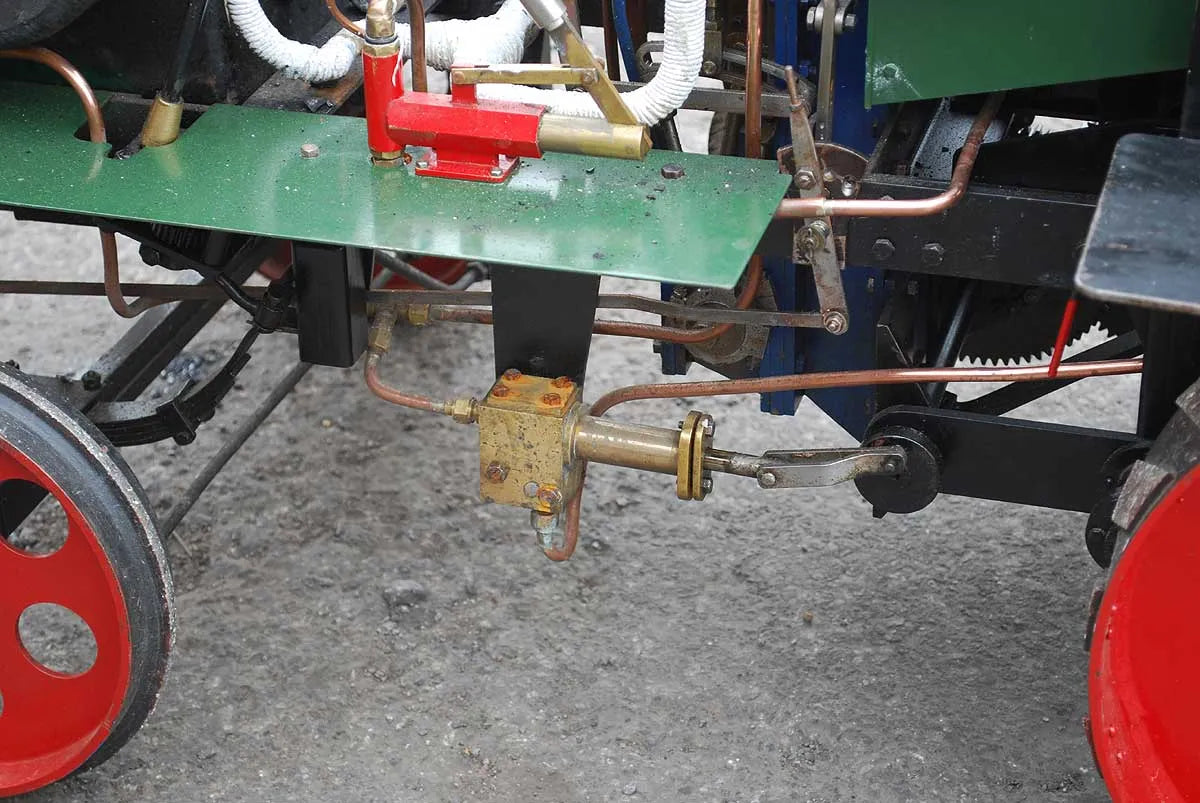 3 inch scale Suffolk Dredging tractor
