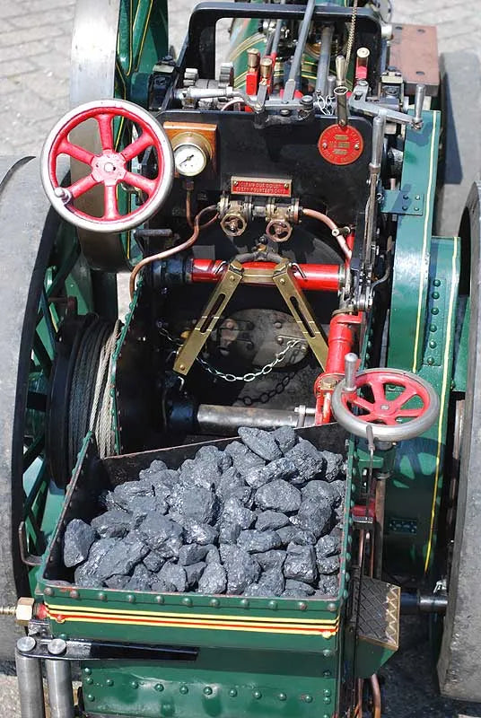 4 inch scale Foster traction engine