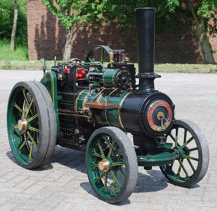 4 inch scale Foster traction engine