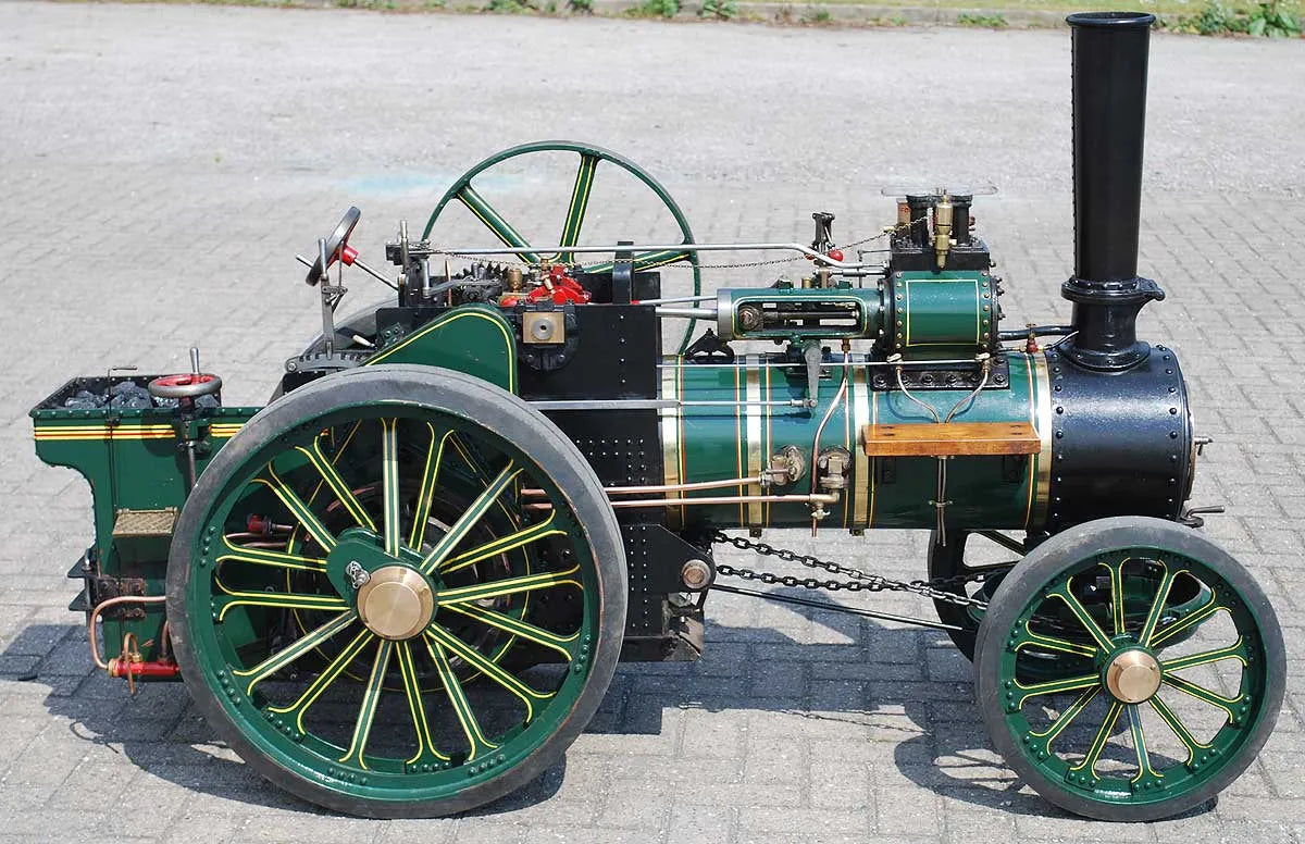 4 inch scale Foster traction engine