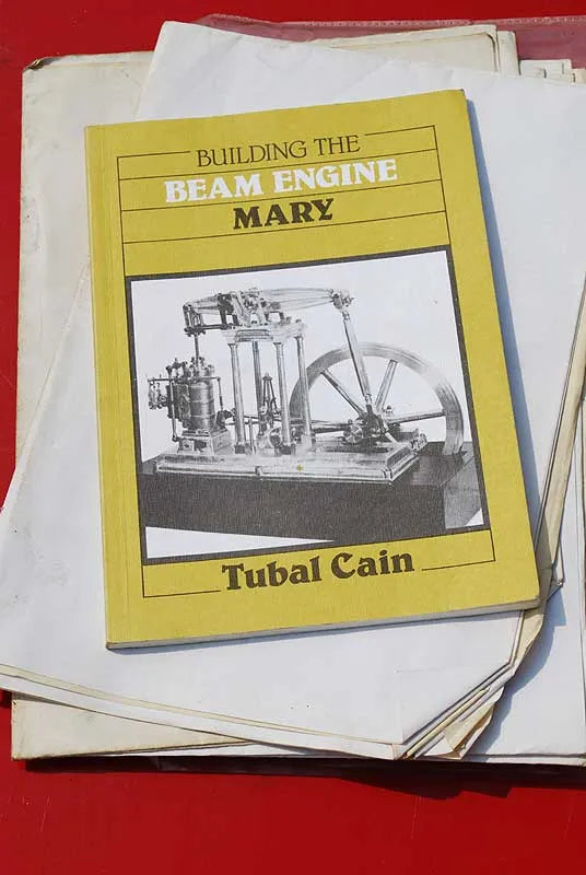 Set "Mary" beam engine castings