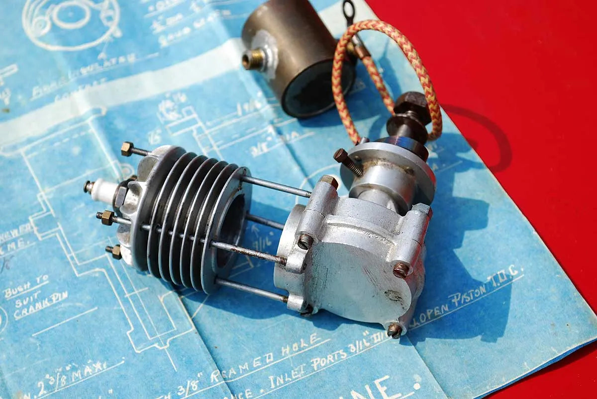 "Hallam" 13.5cc two stroke engine