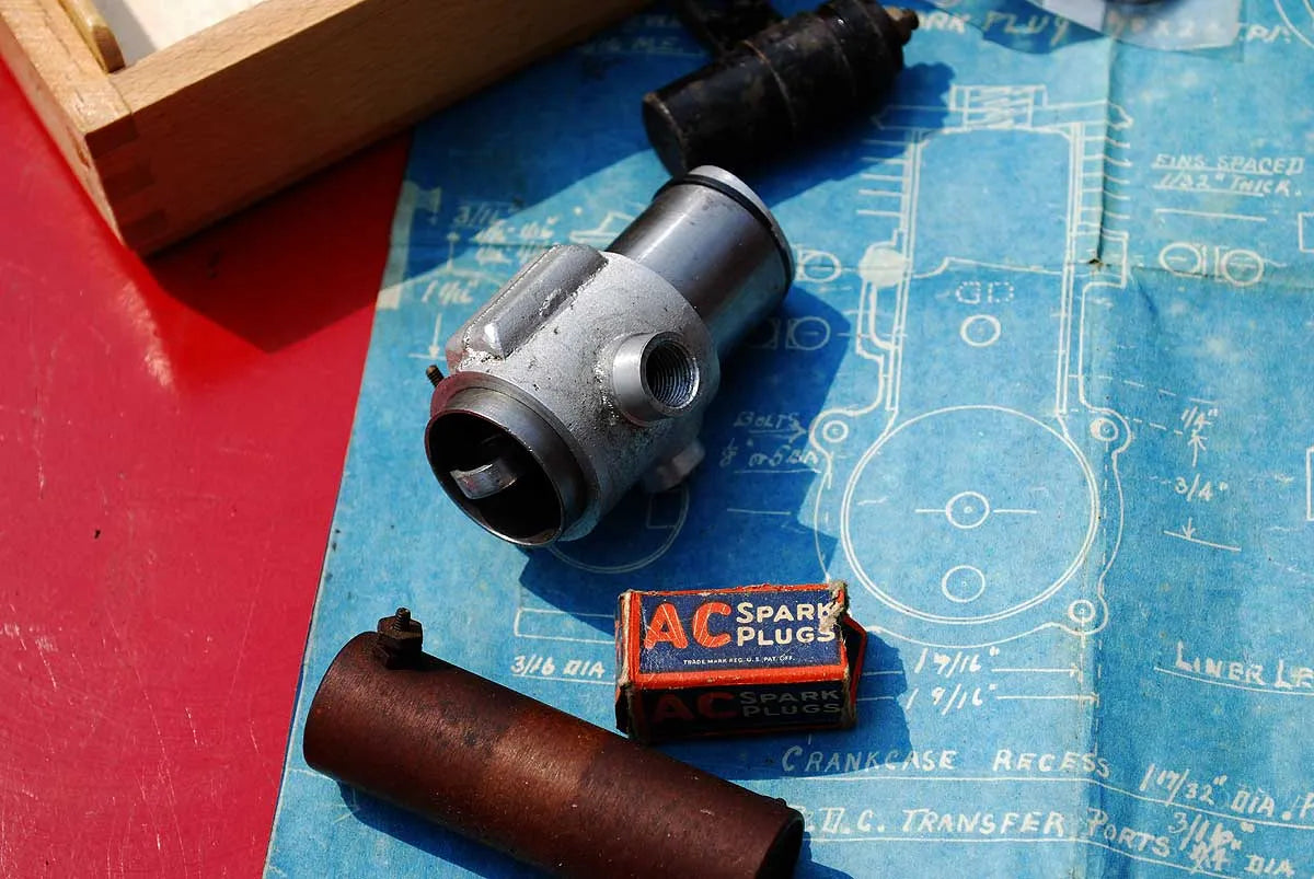 "Hallam" 13.5cc two stroke engine