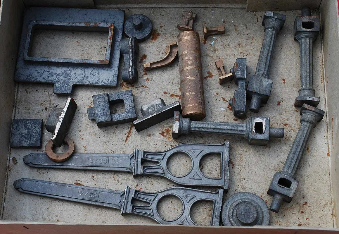 Set Clarkson Steeple engine castings