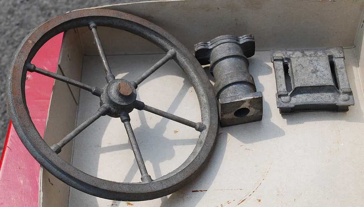 Set Clarkson Steeple engine castings