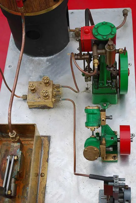 Stuart 10V steam plant