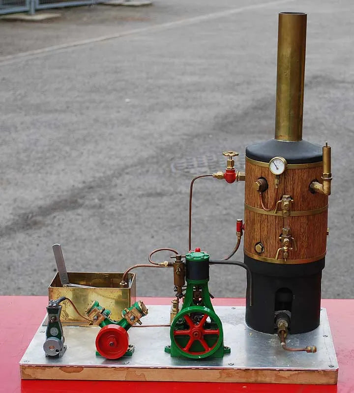 Stuart 10V steam plant