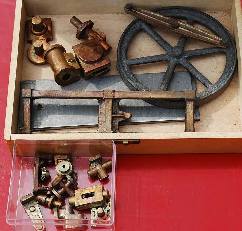 "Lady Stephanie" beam engine castings