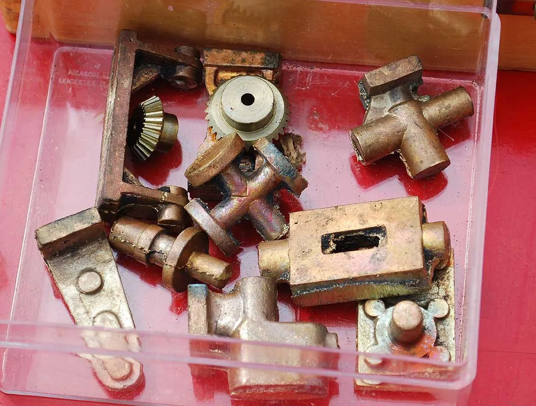 "Lady Stephanie" beam engine castings