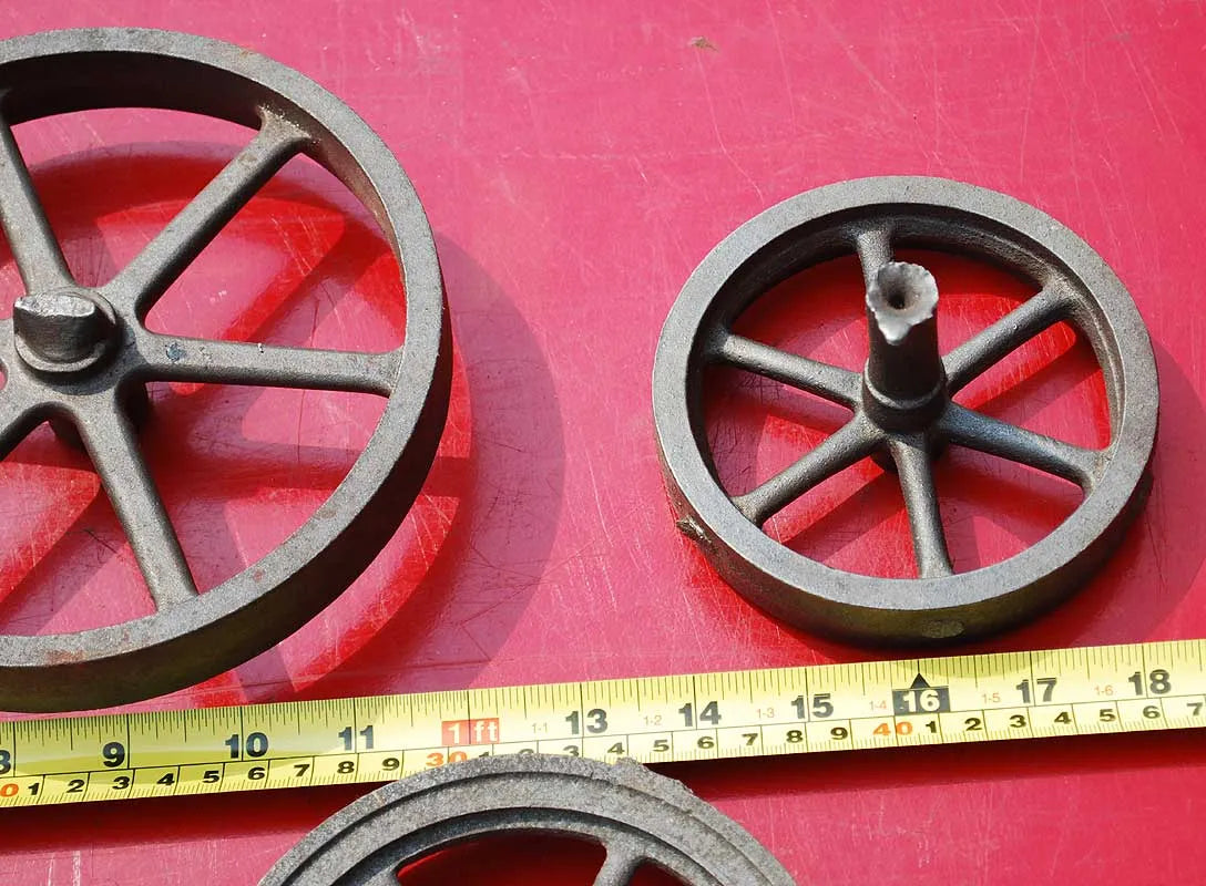 Three flywheels