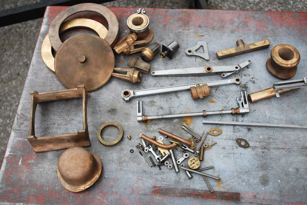 5 inch gauge part-built LNER V1