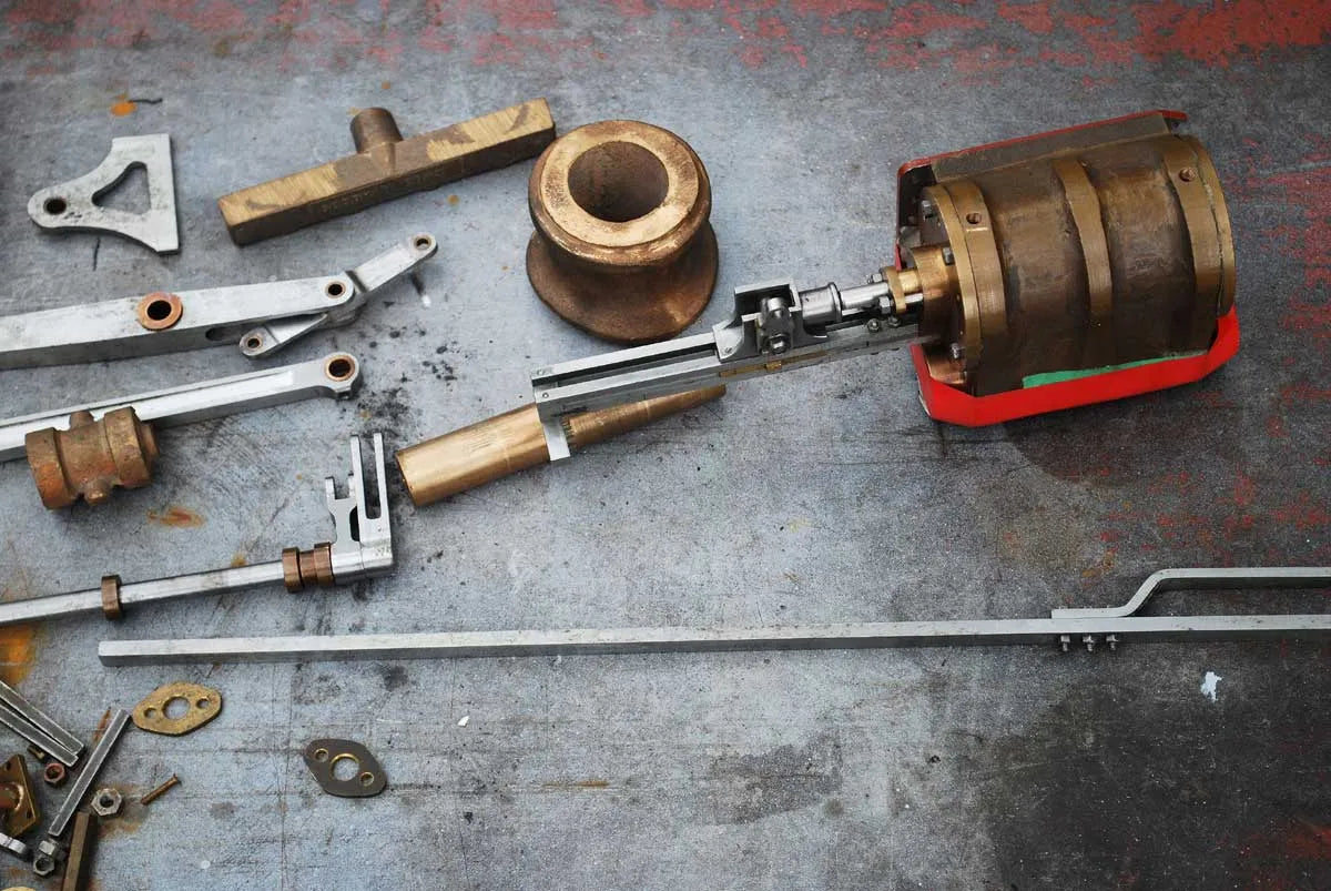 5 inch gauge part-built LNER V1
