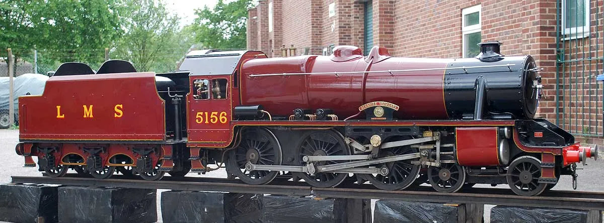 10 1/4 inch gauge LMS Black 5 "Ayrshire Yeomanry"