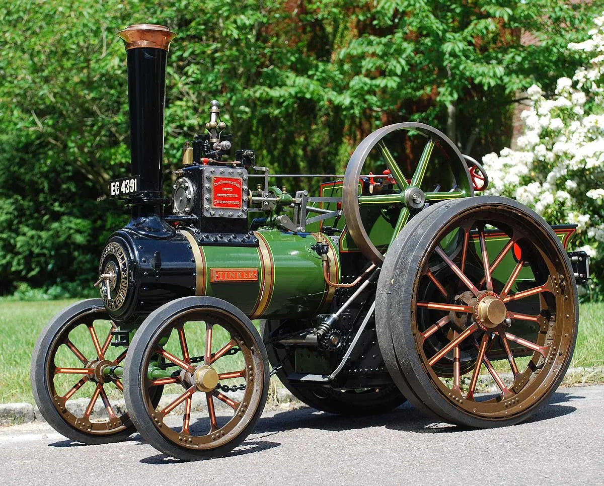 3 inch scale Burrell traction engine