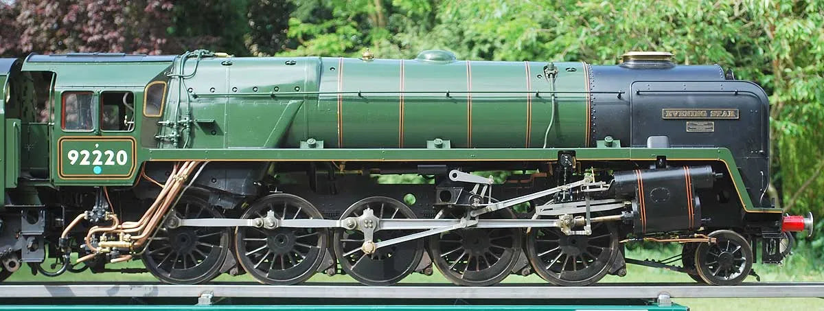 7 1/4 inch gauge BR 9F "Evening Star"