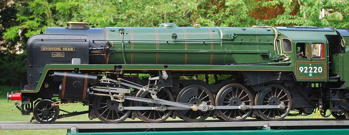 7 1/4 inch gauge BR 9F "Evening Star"