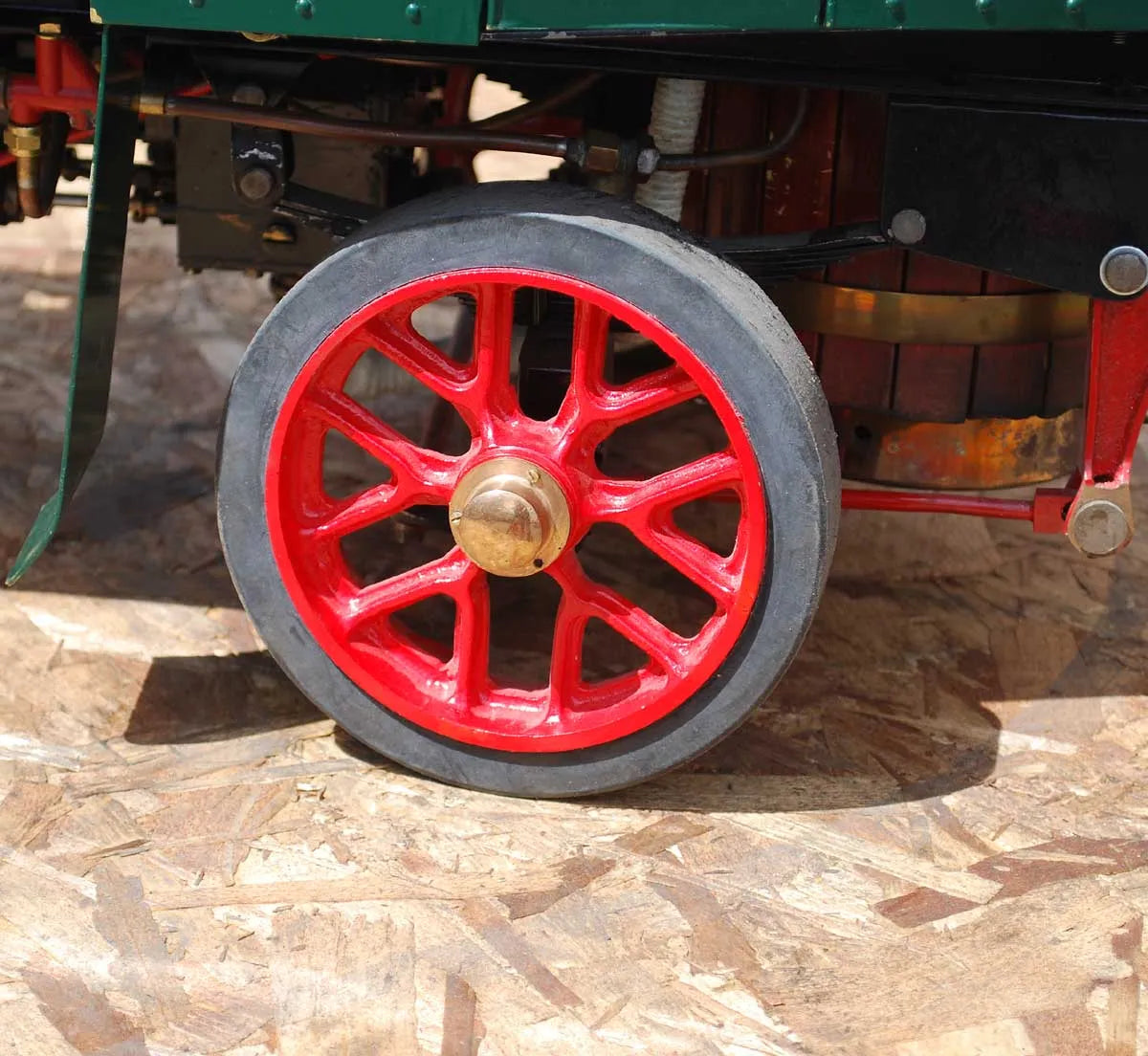 2 inch scale Clayton steam wagon