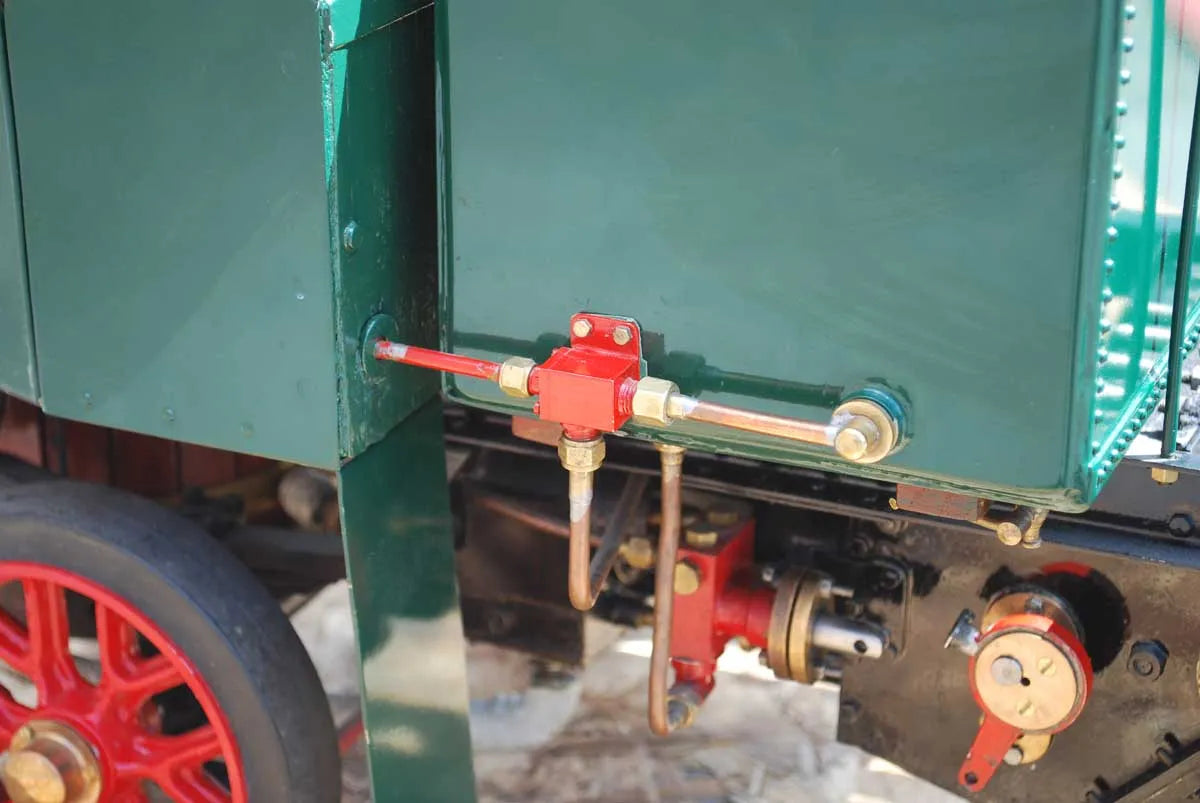 2 inch scale Clayton steam wagon