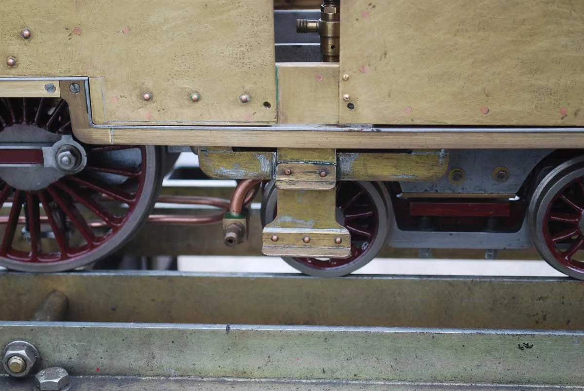 3 1/2 inch gauge 4-8-4  tank engine