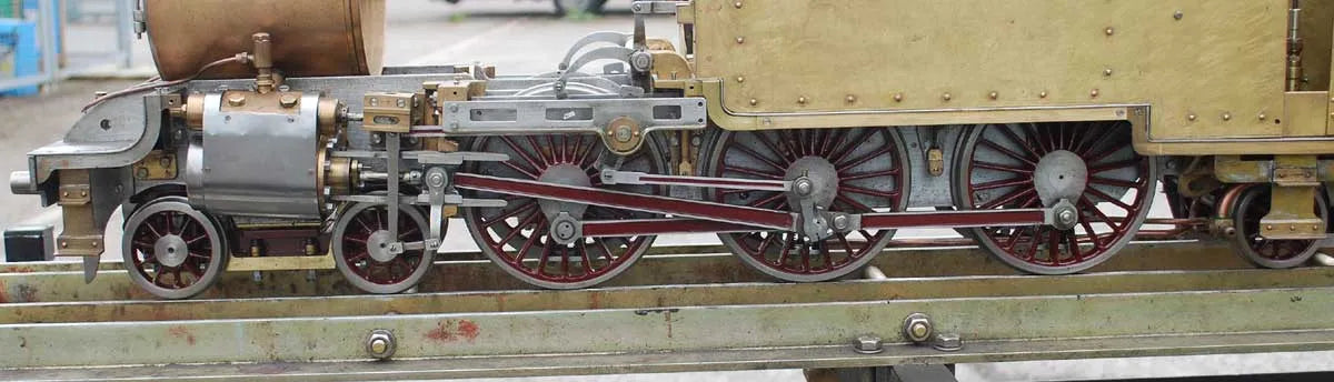 3 1/2 inch gauge 4-8-4  tank engine