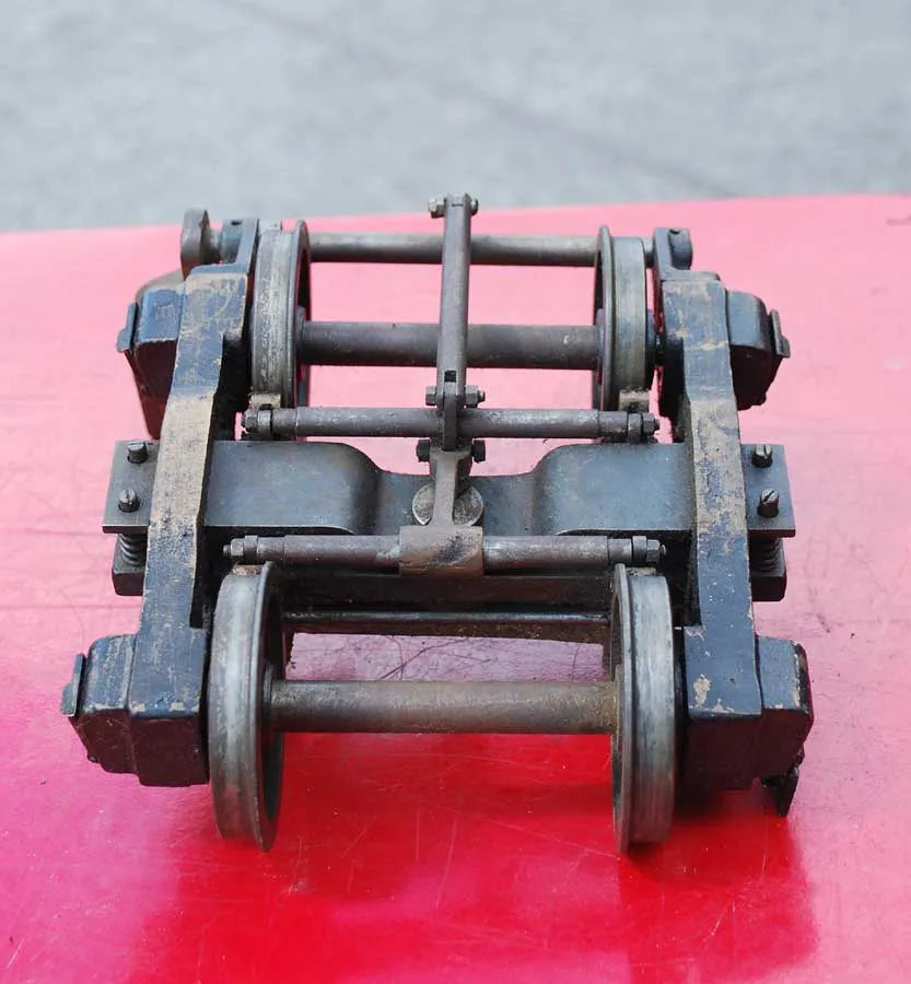 3 1/2 inch gauge Reeves braked bogies