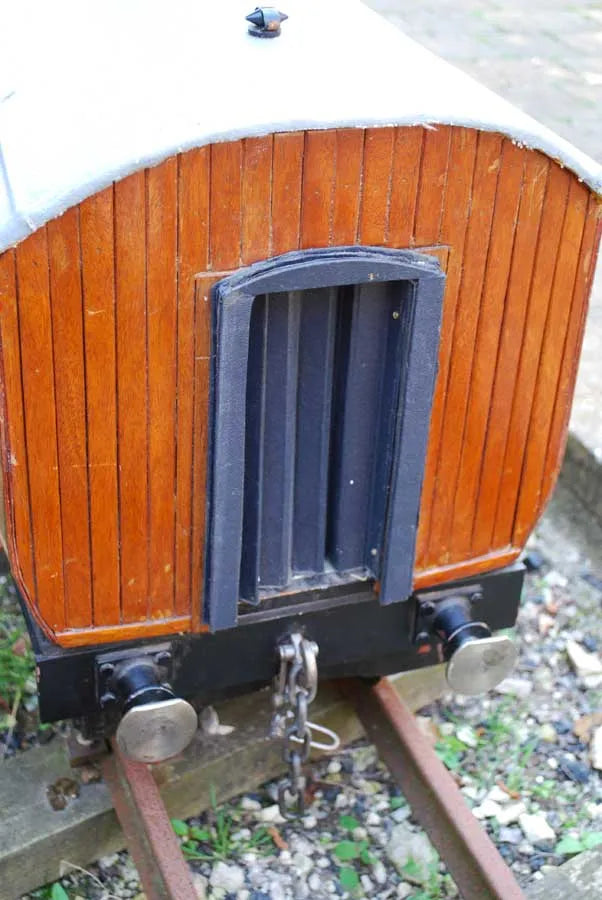 7 1/4 inch gauge teak coach