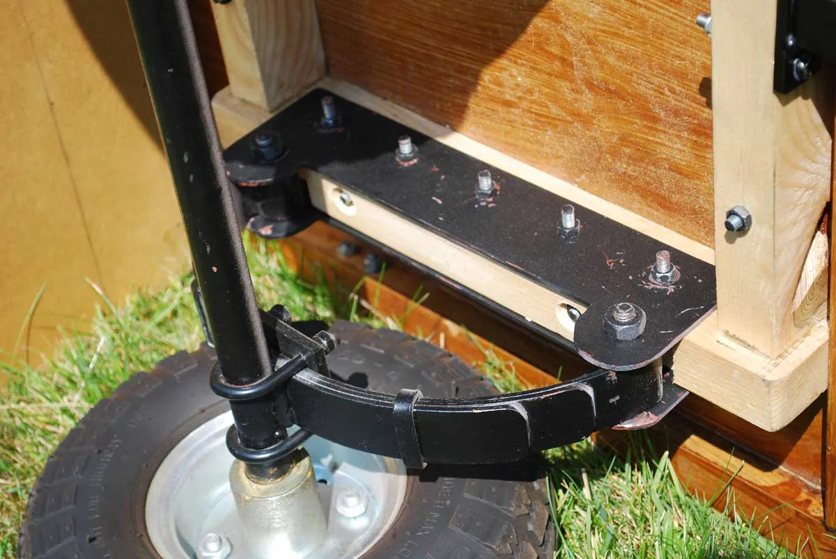 3 inch scale traction engine trailer