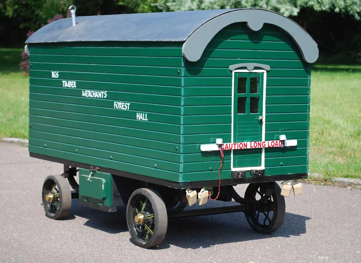 3 inch scale living van