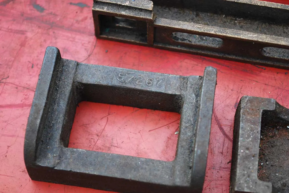 Box of castings etc