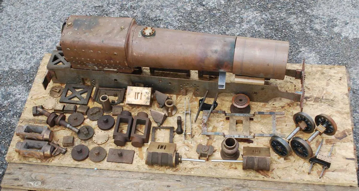 5 inch gauge part-built Manor with boiler