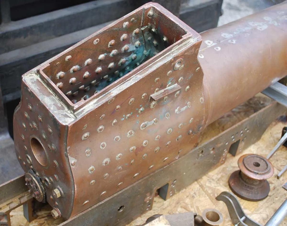5 inch gauge part-built Manor with boiler