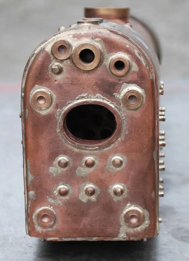 3 1/2 inch gauge round-top boiler