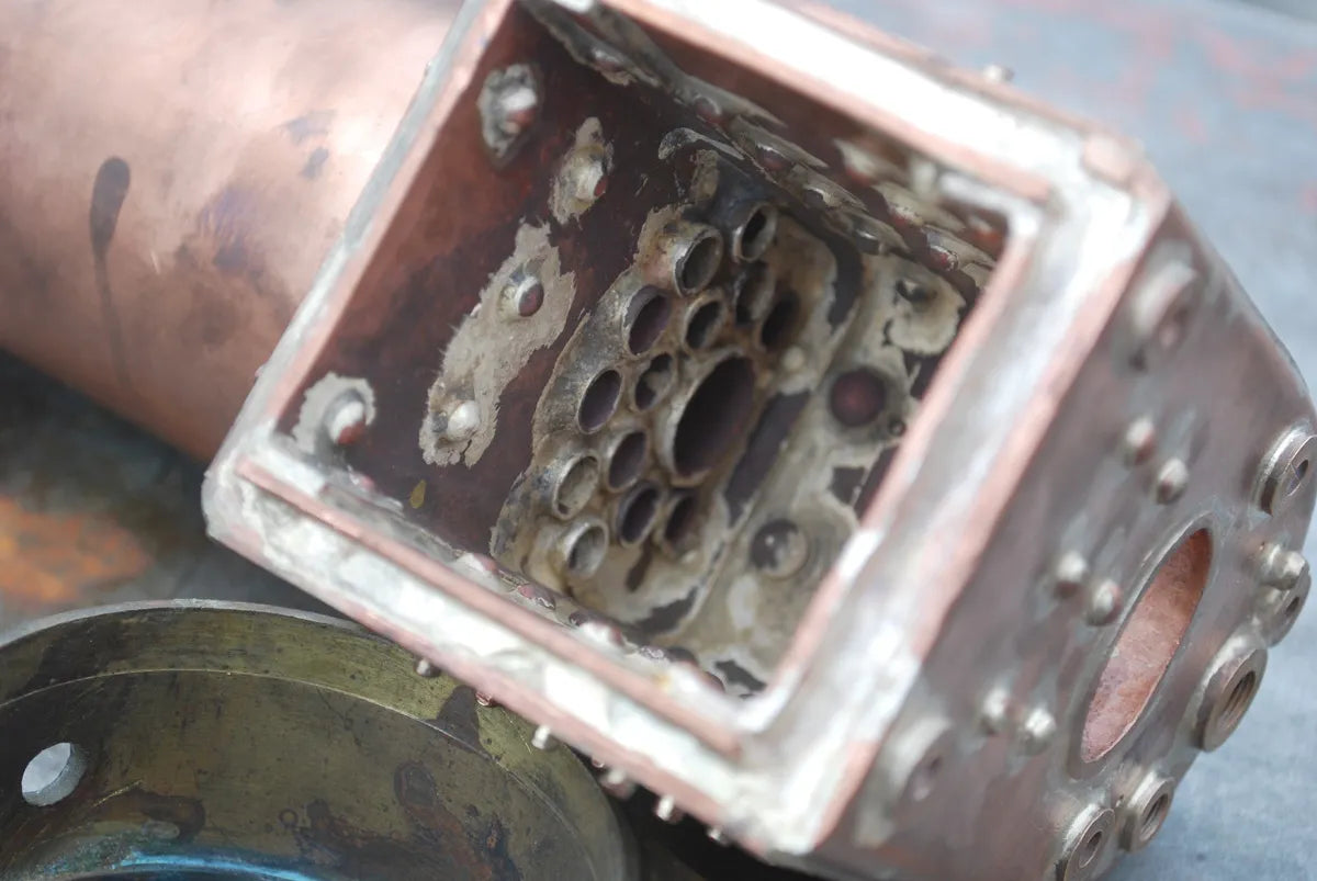3 1/2 inch gauge round-top boiler
