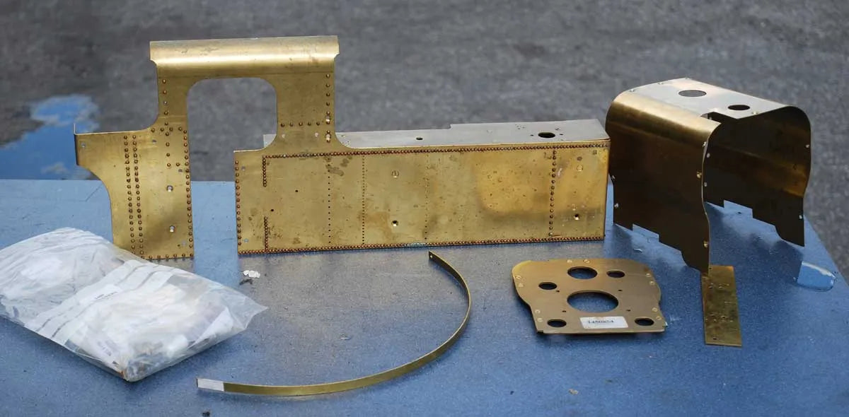 Part-built 5 inch gauge GWR 14xx