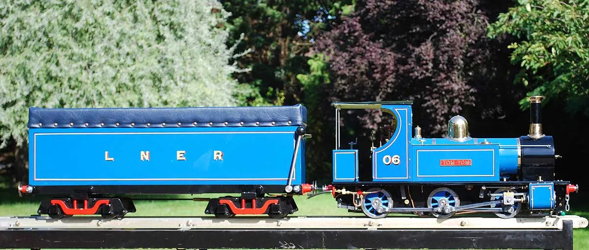 5 inch gauge Polly III with driving truck