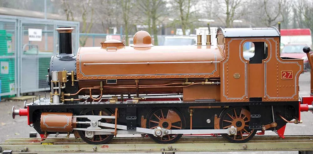 7 1/4 inch gauge "Holmside" with tender