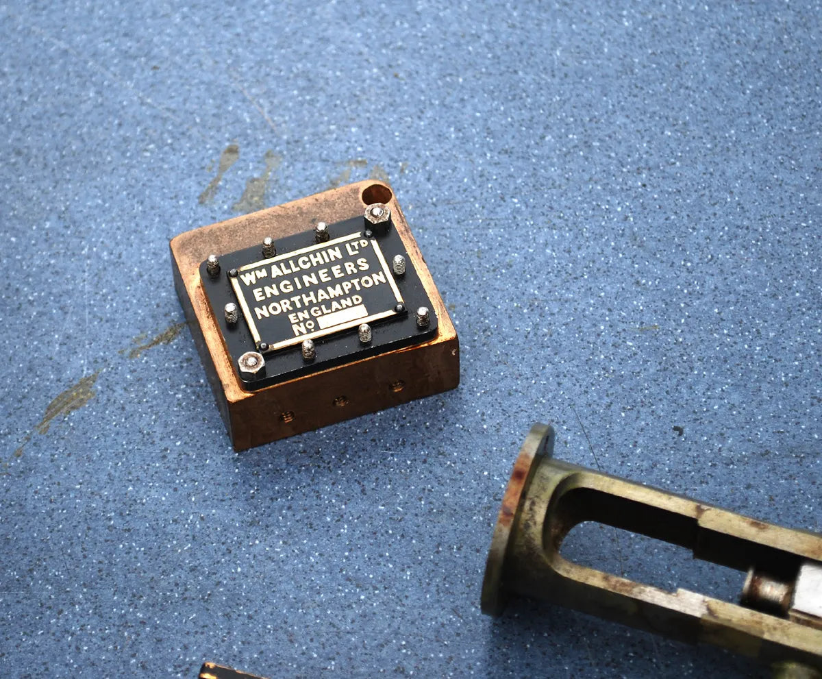 Part-built 1 1/2 inch scale Allchin