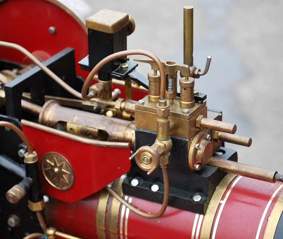 Markie gas-fired road locomotive