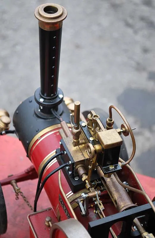 Markie gas-fired road locomotive