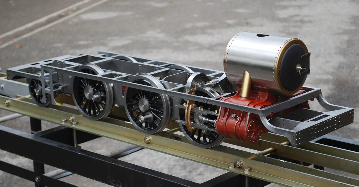 Part-built 5 inch gauge GWR large Prairie