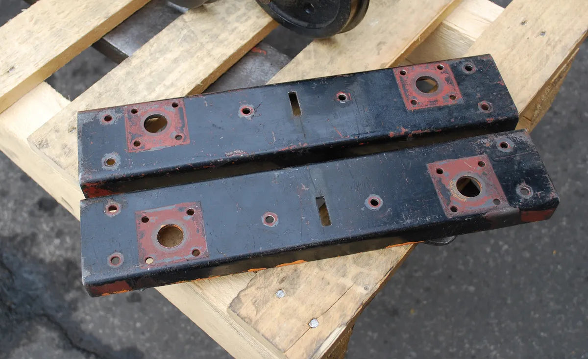 Set four 7 1/4 inch gauge wheelsets