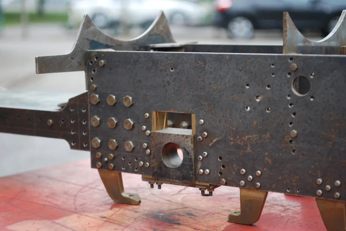 5 inch gauge GWR King frames & driving wheel castings
