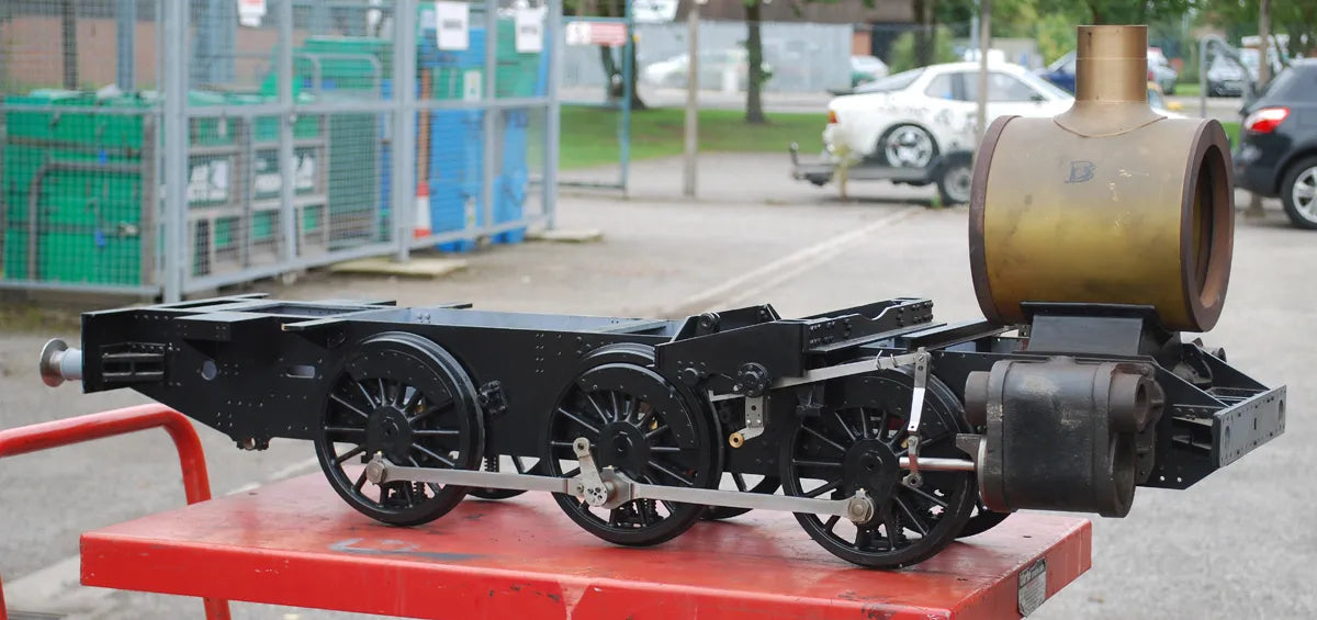 7 1/4 inch gauge part-built GWR 15xx