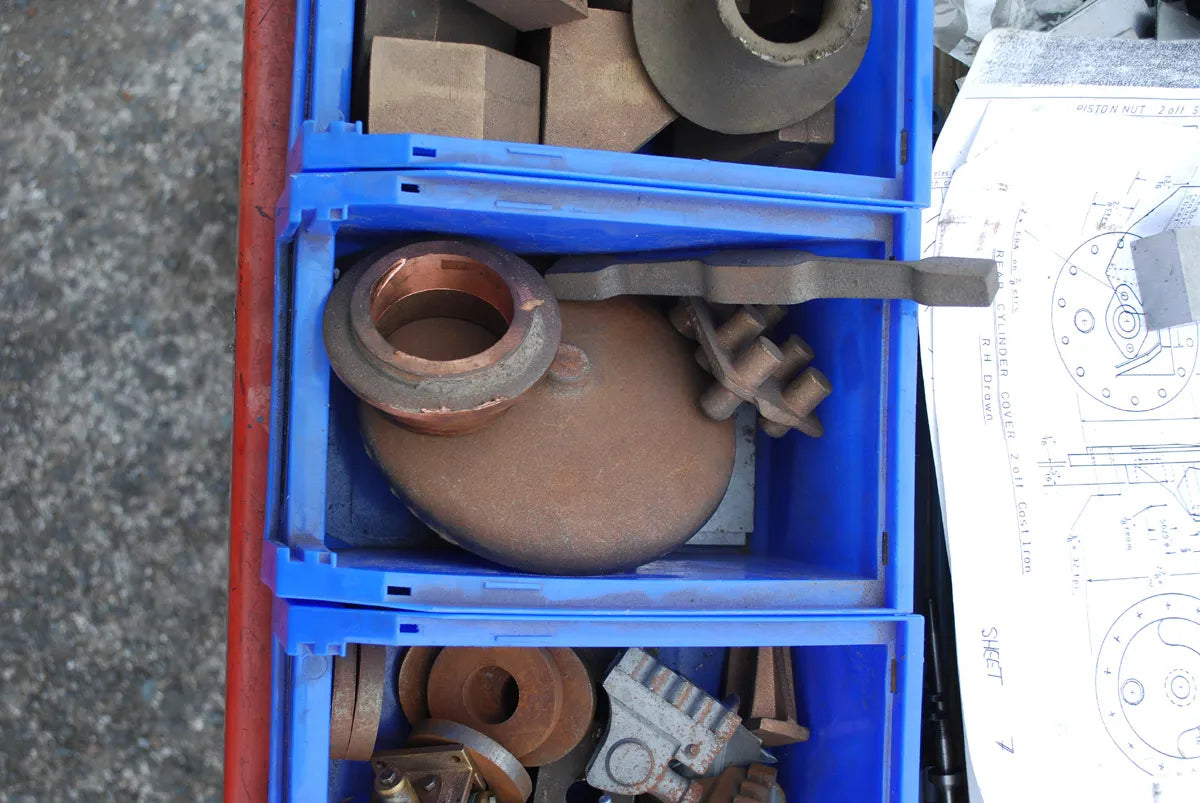 7 1/4 inch gauge part-built GWR 15xx