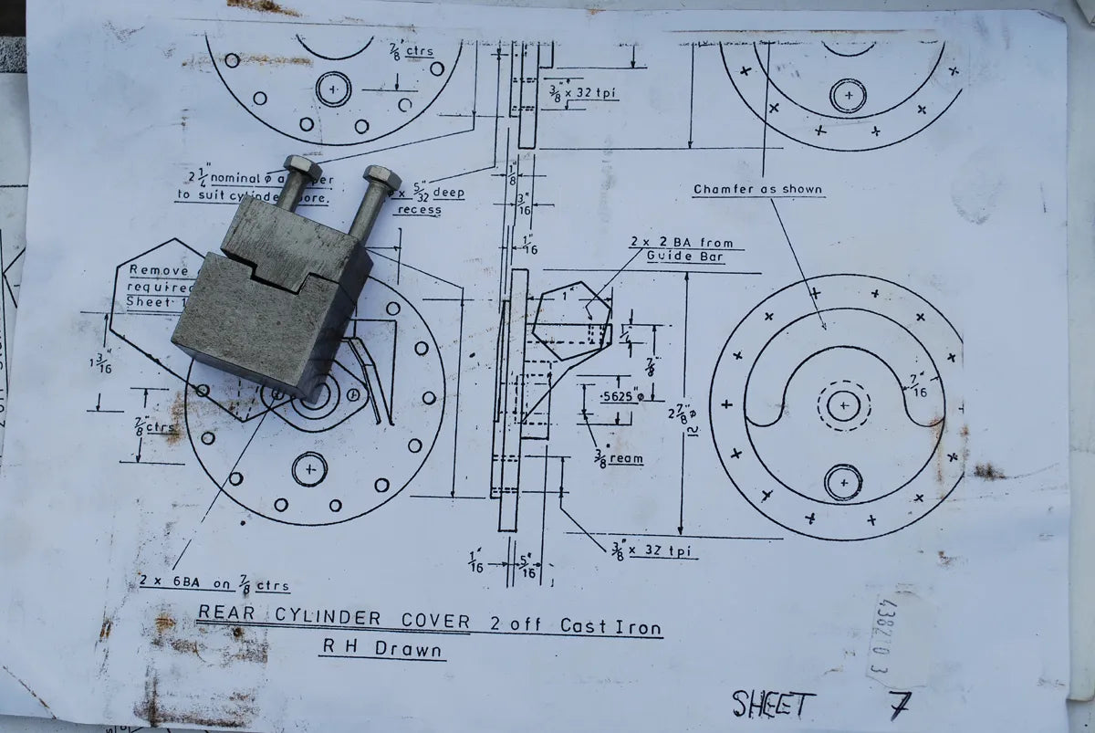 7 1/4 inch gauge part-built GWR 15xx