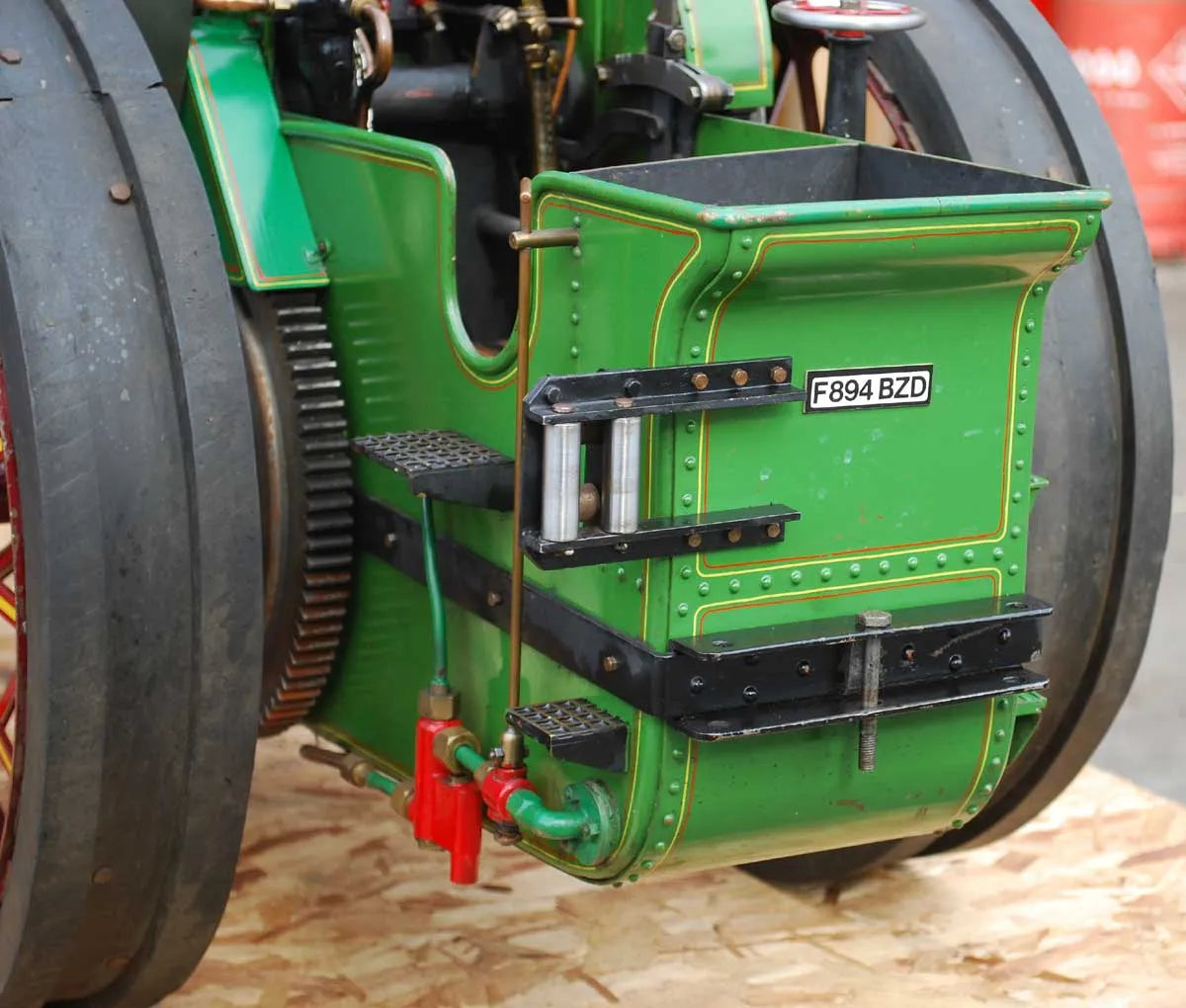 3 inch scale Burrell agricultural engine