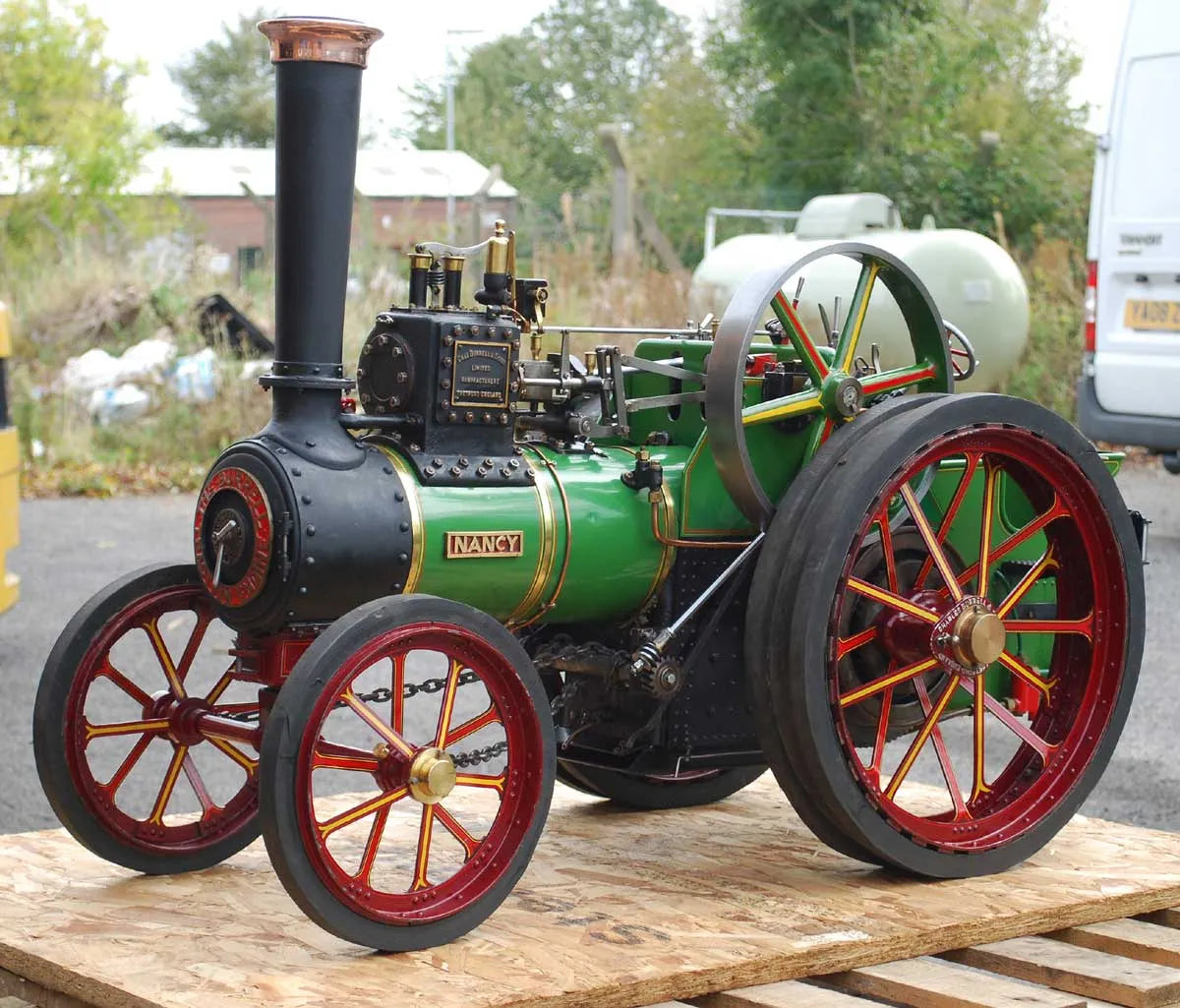 3 inch scale Burrell agricultural engine