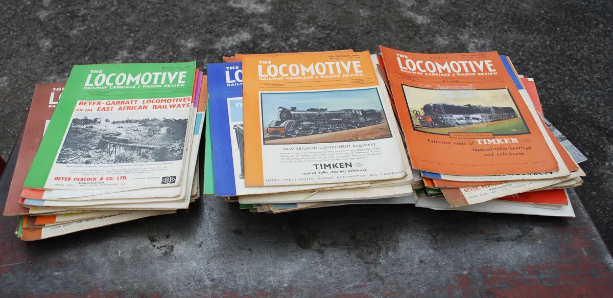Quantity of Railway Magazines- Railway Pictorial & The locomotive