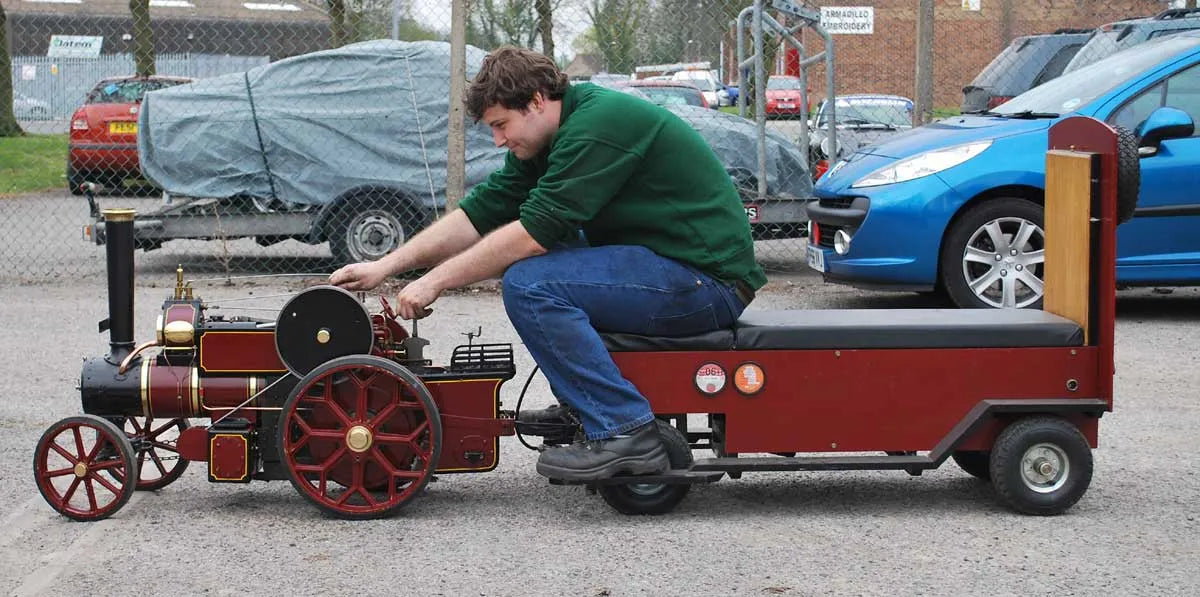 Maxitrak Aveling steam tractor
