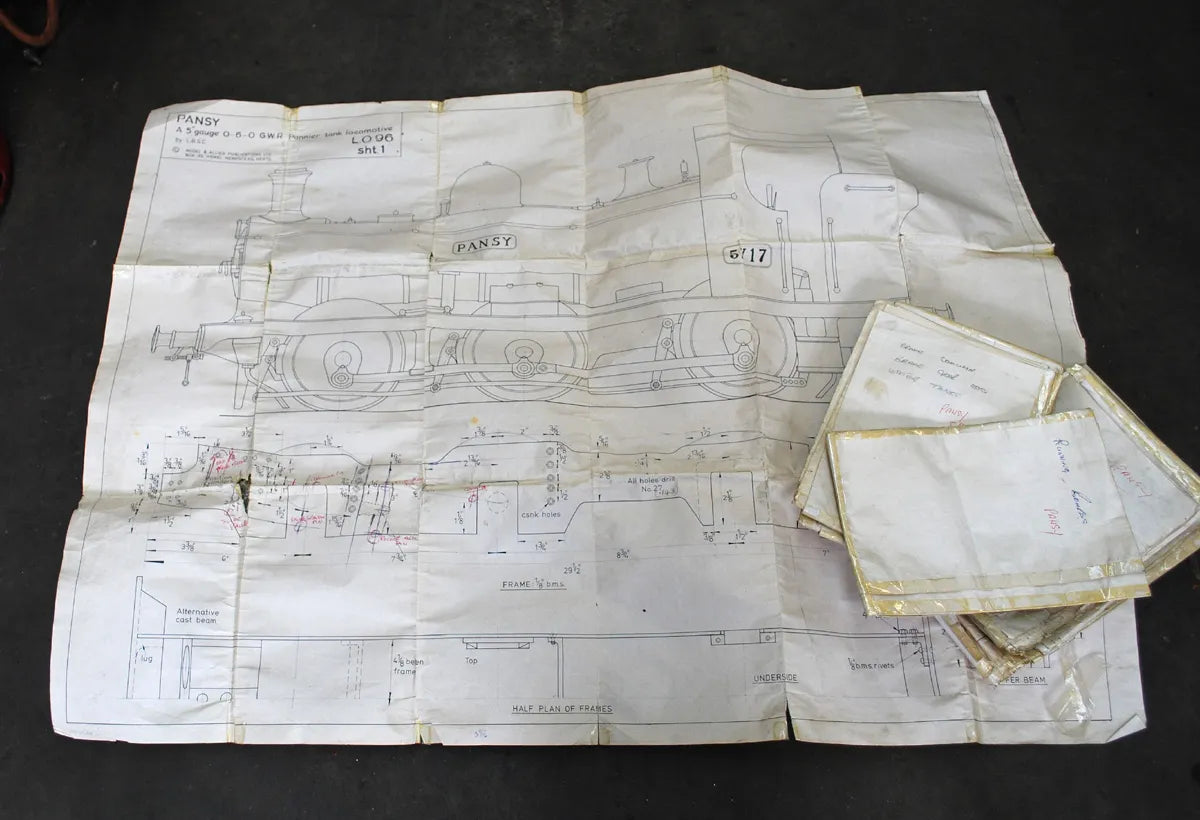 5 inch gauge part-built Pansy